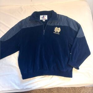 Notre Dame Men’s Fleece Quarter Zip Up
